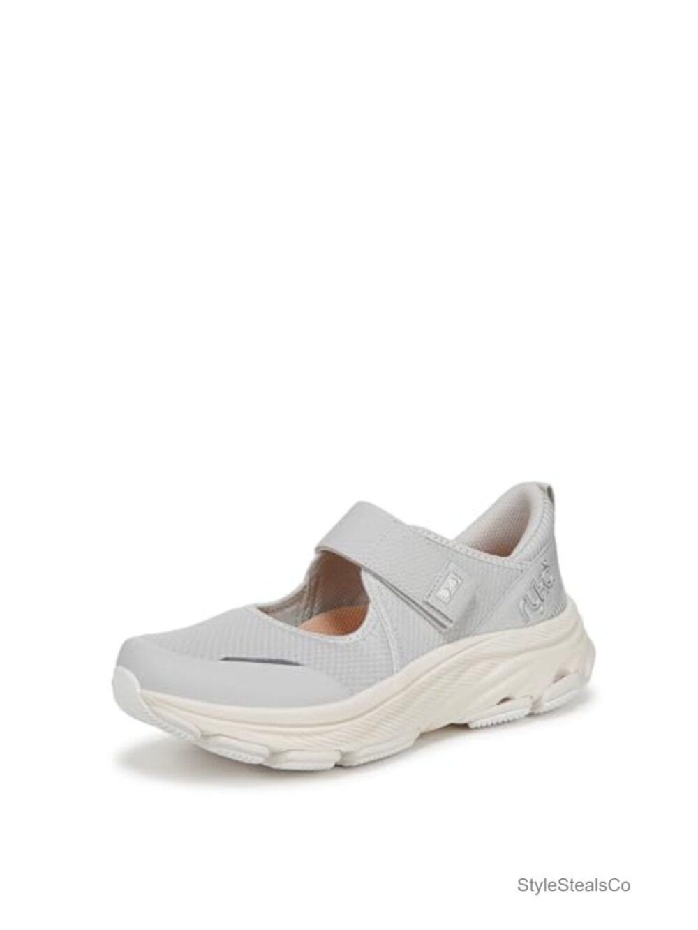 Ryka Walking Shoes Womens Slip On Mary Jane Sneakers With Arch Support